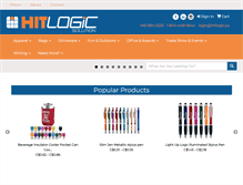 Tablet Screenshot of hitlogicpromos.com